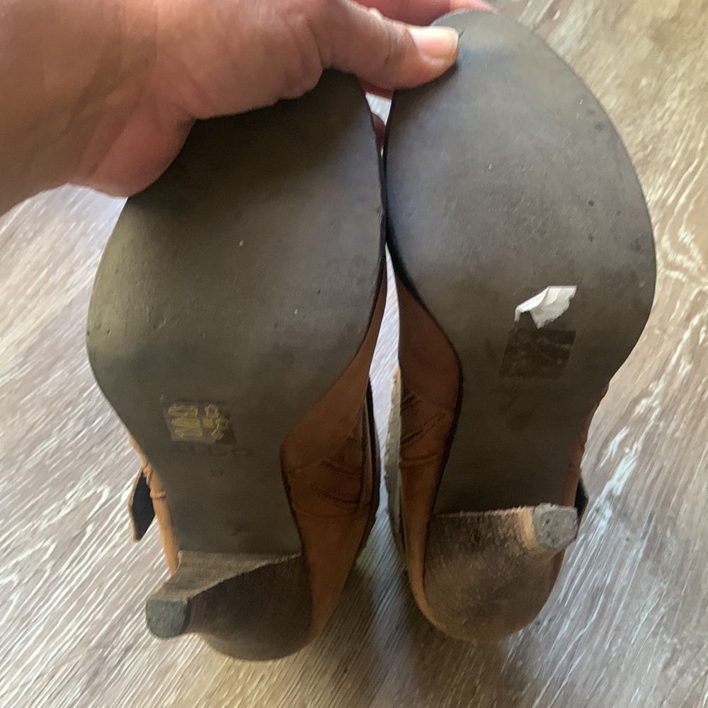 SOLD! Aldo pull on booties size 37 preloved ❤️ - Picture 15 of 16